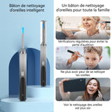 Cure-oreille 230mah 2,4GHZ nettoyeur d'oreille otoscope caméra HD étanche IP67 pour adultes et enfants avec LED otoscope oreille