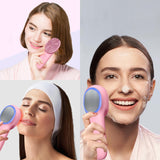Brosse Nettoyante Visage Électrique 500mAh IPX7 Waterproof Hot & Cold Dual Mode Ultrasonic Cleaning Type-C Brosse nettoyante visage