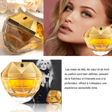 Parfum PASSIONOVA 80ml floral et fruité parfum femme petite parka or diamant eau de toilette parfum longue durée parfum eau toilette