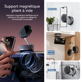 Rotatable car magnetic phone holder 6,6x3,4cm magnetic car phone holder mini support pour téléphone portable ajustement à 360 degrés