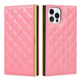 Étui en cuir à fermeture éclair pour téléphone iphone13Pro Protection de l'objectif avec cordons longs et courts Fonction de support