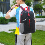 Nouveau sac à dos de sport pliant résistant à l'eau en plein air sac à dos de stockage de voyage léger de grande capacité