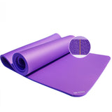 Tapis de yoga tapis de fitness de danse allongé et élargi tapis d'exercice 190*80 cm tapis de fitness de yoga épaissi extra long