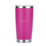 Tasse à café isotherme 20oZ en acier inoxydable 304 avec couvercle Tasse isotherme pour café chaud et froid Tasse de bar à glace