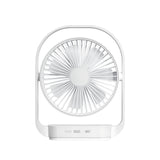 Ventilateur USB 6 pouces ventilateur mural portable extérieur 4 vitesses veilleuse muette petit ventilateur de bureau