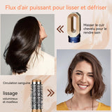 Brosse soufflante 220v 1000w 50-60hz fer à friser avec 5 accessoires pour sécher lisser boucler multifonction rouleaux chauffants