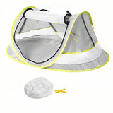 Tente de plage pour enfant 108x51x65cm moustiquaire pour enfant tente de plage abri de plage pour plage l'extérieur et maison