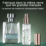 Flacon parfum vide 2.2x8.5cm 10ml vaporisateur parfum voyage recharge parfum–spray compact élégant et anti-fuite flacon parfum vide
