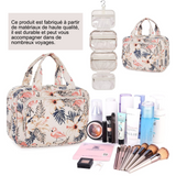 Trousse de toilette 26x14x19cm matière sergé convient pour les voyages la salle de sport le camping l'usage familial sac de toilette