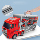 Camion cargo jouet Stockable pour enfants  Grandes Alliage  Modèle de véhicule d'ingénierie de simulation  Jouets pour garçons