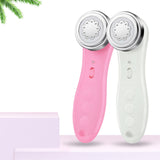 Instrument de levage de visage blanc instrument d'ionophorèse de beauté instrument d'exportation de massage de nettoyage vibrant