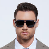 Lunettes de soleil polarisées Lunettes de soleil Lunettes de soleil en bois de bambou pour homme Lunettes de soleil Protection UV
