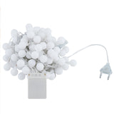 Guirlande lumineuse solaire LED, éclairage d'ambiance de camping en plein air, lumières de noël, lumières décoratives de jardin