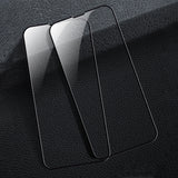 Film trempé  iPhone14 pro  2PCS  Forte résistance aux empreintes digitales  Haute définition  Résistant aux rayures et à l'abrasion