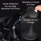 siège de vélo 1kg Leather Shock Absorbing Wide Comfort Multi Car Fit Waterproof Abrasion Resistant selle de vélo ultra confortable
