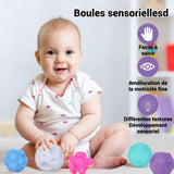 Jeux Montessori Silicone souple de qualité alimentaire Expérience tactile multicolore Aider bébé à développer sa cognition Jenga