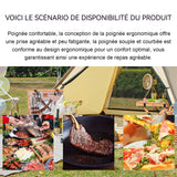 ouverts de Table Ménagère de 24 Couverts en Acier Inoxydable Haute Qualité pour 6 Personnes Comprend Couteau Fourchette Cuillère