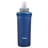 Bouteille d'eau en tpu 500ml 6x6x22,8cm pour randonnée/course à pied/vélo/camping avec échelle de mesure portable gourde sport