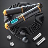 Corde à sauter 3m ABS corde à sauter intelligente Ballon d'attache à double usage corde à billes compteur LED sports fitness boxe