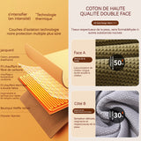 Couverture électrique 80x150cm 10W couverture chauffante lavable mobile USB avec 3 modes de température avec fermeture à glissière