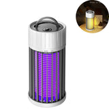 Nouveau Mosquito Killing Lamp Choc électrique Rechargeable Insect Repeller Muet LED Moustique Piège Lampe Moustique Piège Lampe
