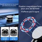 Rotatable car magnetic phone holder 7x6x4,5cm magnetic car phone holder rotation à 360 degrés réglage télescopique forte adsorption