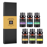 Huiles essentielles 6PCS 10ml huiles essentielles d'aromathérapie plantes hydrosolubles diffuseur d'arômes naturel désodorisation