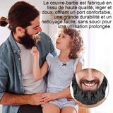 ouvre-barbe 5PCS protecteur de barbe bonnet pour barbe homme turban pour barbe homme couvre-barbe réglable résistant à l'huile