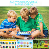 Tablette 7 Pouces Android 11 2 Go RAM 16 Go ROM caméra 0,3MP+2MP bluetooth 2.3 quadruple cœur tablette pour enfants tablette tactile