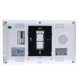 Interphone visuel sonnette Couleur LCD 4 fils étanche avec vision nocturne déverrouillage interphone visuel bidirectionnel