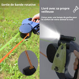Laisse pour chien longueur de corde sécurité 3 mètres Il y a deux cordes 360 degrés livré avec veilleuse apportez sac poubelle