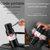 Mug Isotherme 1500ml tasse thermos à affichage numérique intelligent doublure en acier inoxydable 316 peut isolation longue durée