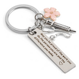 Porte-clés 12x50mm cadeaux pour infirmières porte-clés pour femmes cadeaux pour infirmières praticiennes cadeau de remerciement