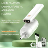 Souffleur air comprimé  70W 4000mah Aspirateur et souffleur sans fil multifonctions La poignée peut être tournée à 180° type-c
