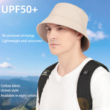 Chapeau de pêcheur en coton vent décontracté montre visage petit chapeau de bassin crème solaire seau pare-soleil chapeau