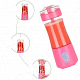 Presse-agrumes Portable avec couvercle anti-fuite, Mini presse-agrumes puissant sans fil, Rechargeable, Smoothie, shake, fruits