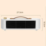 Chauffage domestique, petit appareil de bureau rétro classique, chauffage PTC, économie d'énergie, chauffage rapide pour bureau