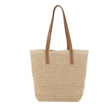 Sacoche 38x13x33cm paille à la mode et polyvalent printemps et été nouveau sac tissé voyage de plage sac à bandoulière personnalisé