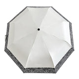 Parasol 8 baleines 98x67cm pour les jours ensoleillés et pluvieux mini parapluie de poche parapluie anti-UV coupe-vent et portable
