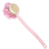Brosse de bain 36cm longue dense brosse douce deux mode double expérience conception avec trou de suspension accessoires de bain