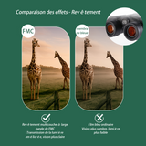 Jumelles 16x50 roue de mise au point centrale revêtement FMC multicolore prisme bak4 diamètre de l'oculaire 2,3cm jumelles adultes