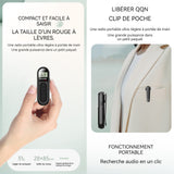 Mini radio portable 500mah écran lcd USB 76-108mhz conception du clip arrière AM/FM radio de poche avec casque filaire pour sport