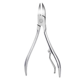 oupe-ongles 13x1,3cm pince en acier inoxydable fabrication soignée mâchoires acérées poignées profilées outils pour les ongles
