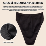 ulotte 10 pièces de sous-vêtements en pur coton pour femmes taille L taille basse sous-vêtements confortables respirants sans trace
