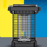 Cour jardin maison solaire anti-moustique lampe éclairage extérieur choc électrique anti-moustique ultraviolet piège à moustiques