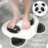 Épurateur De Pieds 35x40cm Brosse de massage antidérapante en forme de panda avec ventouse pour les pieds et les soins de la peau