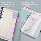 arnets de notes livre de comptes organisateur de billets finances des ménages recevoir manuel de création livre en cuir couleur