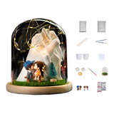 Kit moulage main couple kit de moulage d'une main avec base de sculpture et peintures cadeau mariage personnalisé kit moulage 3D