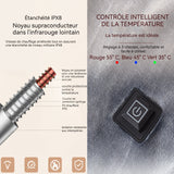 Couverture électrique 80x140cm IPX8 couverture châle électrique avec 3 modes de réglage de la température chargement USB pratique