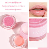 Baume a levre 2 en 1 masque à lèvres pour baume à lèvres double effet répare et exfolie les peaux mortes pendant soin des levres